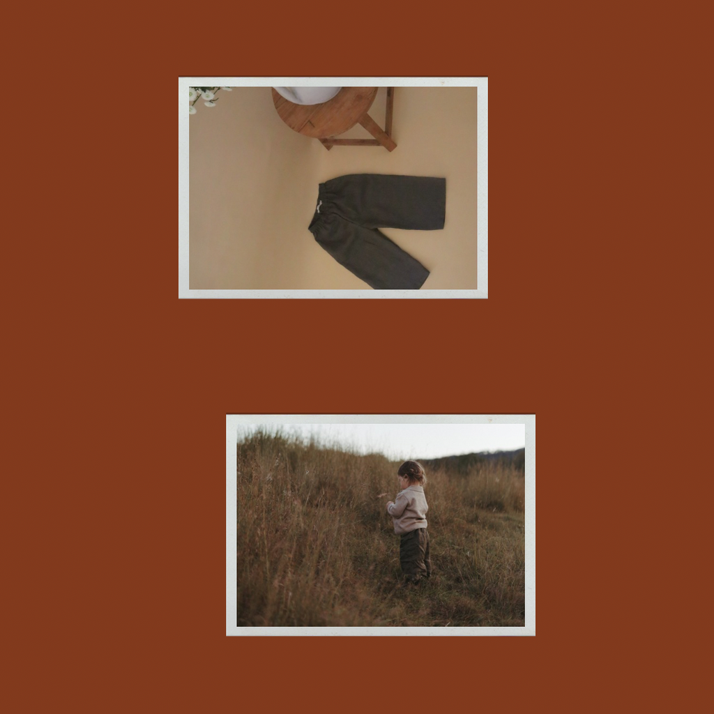 The Olive-Grey Linen Pant