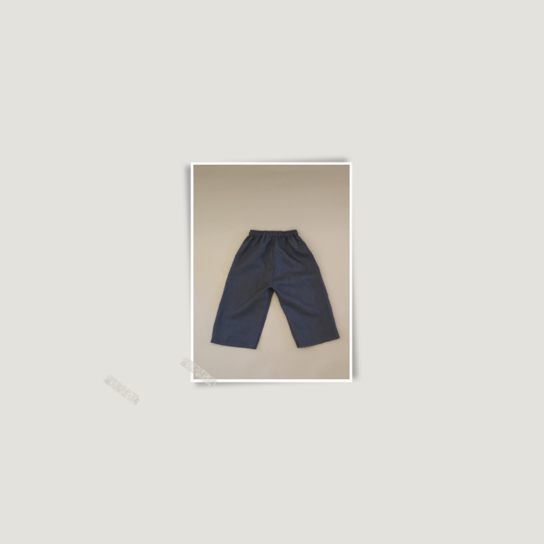 The Olive-Grey Linen Pant