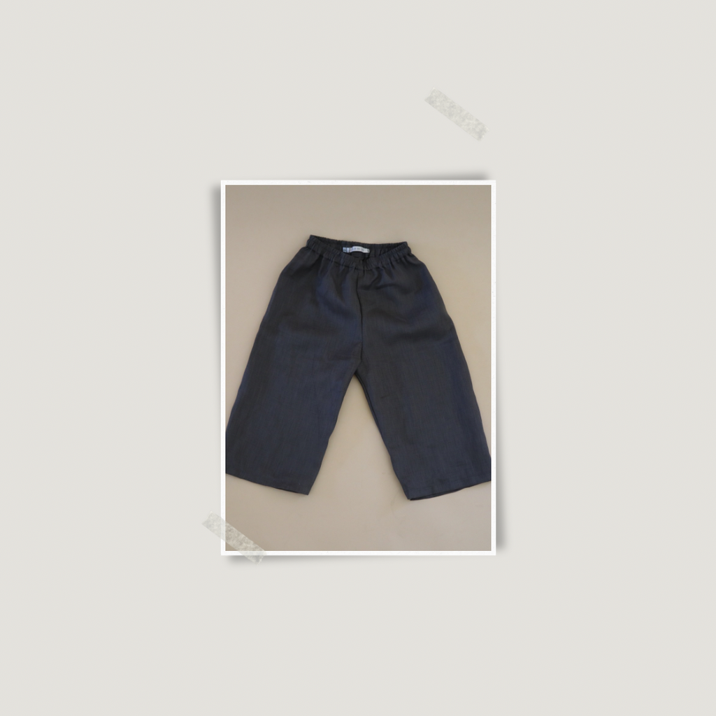 The Olive-Grey Linen Pant