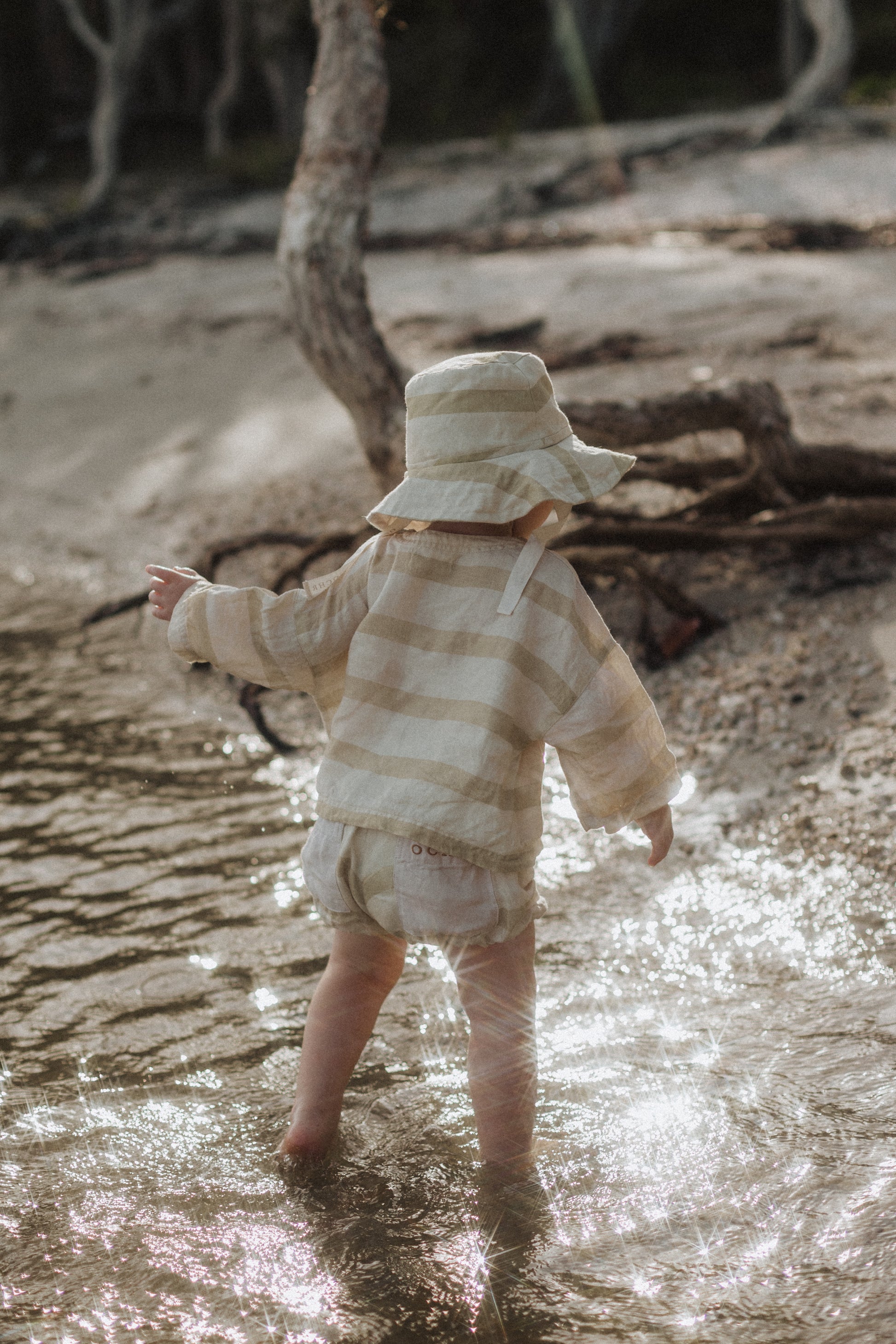 The Kova Stripe Bucket Hat